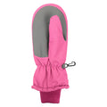 Rose - Back - Mountain Warehouse - Gants de ski CRITTER - Enfant