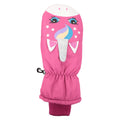 Rose - Front - Mountain Warehouse - Gants de ski CRITTER - Enfant