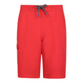 Rouge - Front - Mountain Warehouse - Short de bain OCEAN - Homme