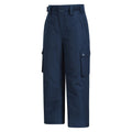 Bleu marine - Side - Mountain Warehouse - Pantalon de ski TITAN - Enfant