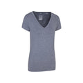 Bleu marine - Side - Mountain Warehouse - T-shirt VITALITY - Femme