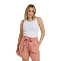 Rose - Side - Animal - Short LOREN - Femme