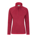 Rouge foncé - Front - Mountain Warehouse - Haut polaire MONTANA - Femme