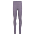 Vieux violet - Front - Mountain Warehouse - Bas thermique MERINO - Femme