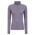 Vieux violet - Front - Mountain Warehouse - Haut thermique - Femme