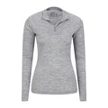 Gris - Side - Mountain Warehouse - Haut thermique - Femme