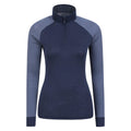 Bleu marine - Front - Mountain Warehouse - Haut thermique - Femme