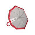 Transparent - Rouge - Side - Mountain Warehouse - Parapluie droit