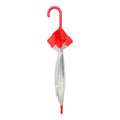 Transparent - Rouge - Front - Mountain Warehouse - Parapluie droit