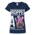 Bleu marine - Front - Clangers - T-shirt ´Dropped A Major Clanger´ - Femme