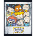 Noir - Back - Nickelodeon - T-shirt RUGRATS - Homme