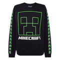 Noir - Front - Minecraft - Sweat - Garçon