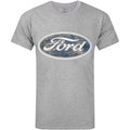 Gris chiné - Front - Ford - T-shirt - Homme