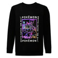 Noir - Front - Pokemon - Sweat LENTICULAR - Enfant