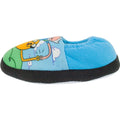 Bleu - Noir - Back - Adventure Time - Chaussons - Garçon