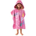 Rose - Back - Peppa Pig - Ensemble Maillot de bain et poncho - Fille