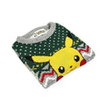 Gris - Vert - Side - Pokemon - Pull - Enfant