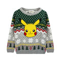 Gris - Vert - Front - Pokemon - Pull - Enfant