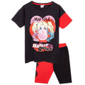 Rouge - Noir - Front - Harley Quinn - Ensemble de pyjama MAD LOVE - Femme