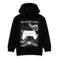 Noir - Blanc - Front - Playstation - Sweat à capuche - Garçon