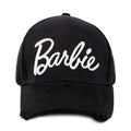 Noir - Blanc - Front - Barbie - Casquette - Femme