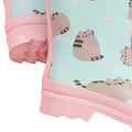 Turquoise pâle - Rose - Pack Shot - Pusheen - Bottes de pluie - Femme