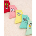 Jaune - Vert - Rouge - Bleu - Back - SpongeBob SquarePants - Chaussettes - Adulte