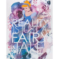 Blanc - Rose - Bleu - Lifestyle - Cinderella - T-shirt REALITY IS JUST A FAIRY TALE - Fille