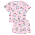 Bleu - Rose - Lifestyle - Pusheen - Ensemble de pyjama court - Fille