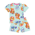 Bleu - Rose - Lifestyle - Paw Patrol - Ensemble de pyjama court - Fille