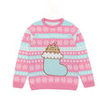 Rose - Bleu - Front - Pusheen - Sweat - Fille