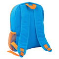 Bleu - Orange - Back - Hot Wheels - Sac à dos RACE TEAM - Enfant