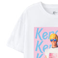 Blanc - Side - Barbie - T-shirt KENCORE - Homme