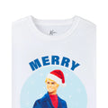 Blanc - Side - Barbie - T-shirt MERRY KENMAS - Homme