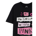 Noir - Back - Mean Girls - T-shirt PINK WEDNESDAYS - Femme