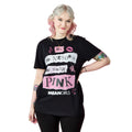 Noir - Side - Mean Girls - T-shirt PINK WEDNESDAYS - Femme