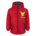 Rouge - Jaune - Front - Pokemon - Imperméable - Enfant