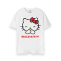 Blanc - Front - Hello Kitty - T-shirt CLASSIC - Femme