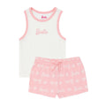 Rose - Blanc - Front - Barbie - Ensemble de pyjama court - Femme