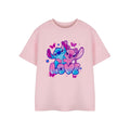 Rose - Front - Lilo & Stitch - T-shirt LOVE - Fille