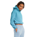 Bleu sarcelle - Side - Light And Shade - Sweat à capuche - Femme