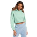 Vert menthe - Front - Light And Shade - Sweat à capuche - Femme