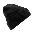 Noir - Front - Beechfield Heritage - Bonnet d´hiver uni de qualité - Femme