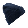 Bleu marine français - Front - Beechfield Heritage - Bonnet d´hiver uni de qualité - Femme