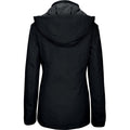 Noir - Back - Kariban  - Veste parka - Femme