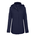 Bleu marine - Front - Kariban  - Veste parka - Femme