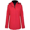 Rouge - Front - Kariban  - Veste parka - Femme