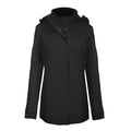 Noir - Front - Kariban  - Veste parka - Femme