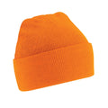 Orange - Front - Beechfield - Bonnet à revers - Mixte