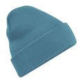 Bleu ardoise - Front - Beechfield - Bonnet à revers - Mixte